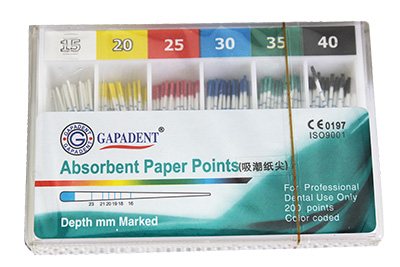 Absorbent Paper Points Depth mm Marked - PP24